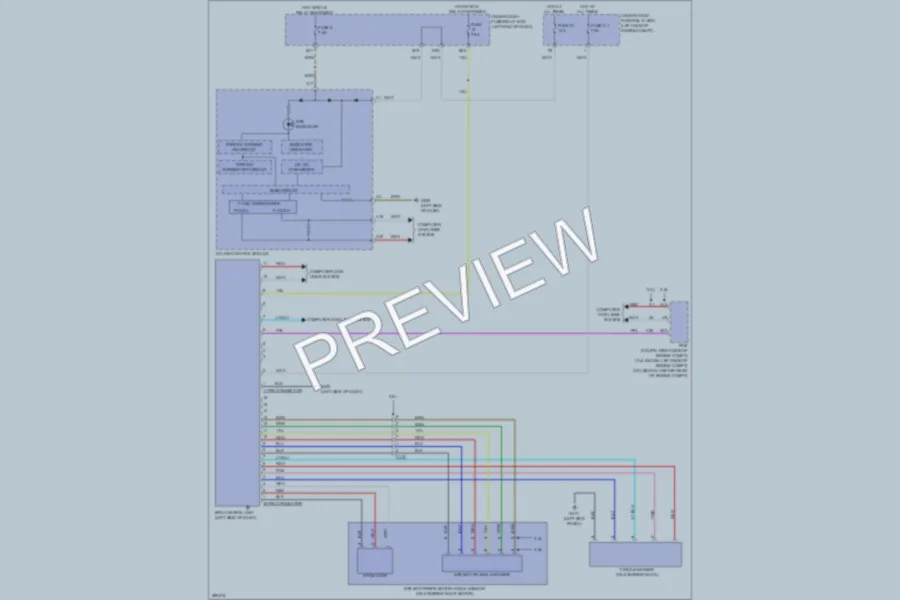 2013 Honda Accord Electronic Power Steering wiring diagram preview