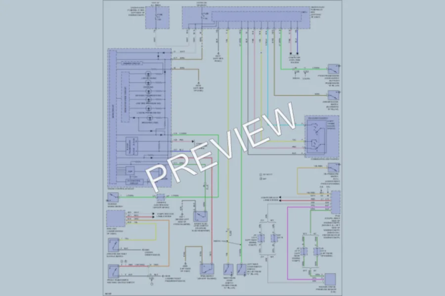 2013 Honda Accord Warning Systems wiring diagram preview