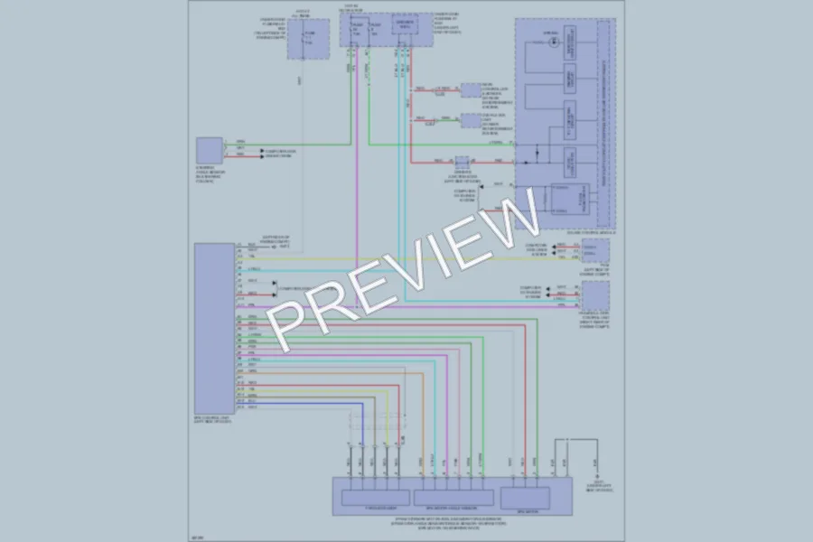 2013 Honda CRV Electronic Power Steering wiring diagram preview