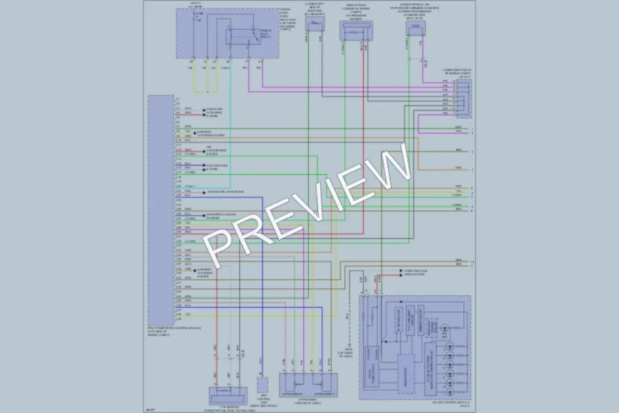 2013 Honda Civic Engine Performance wiring diagram preview