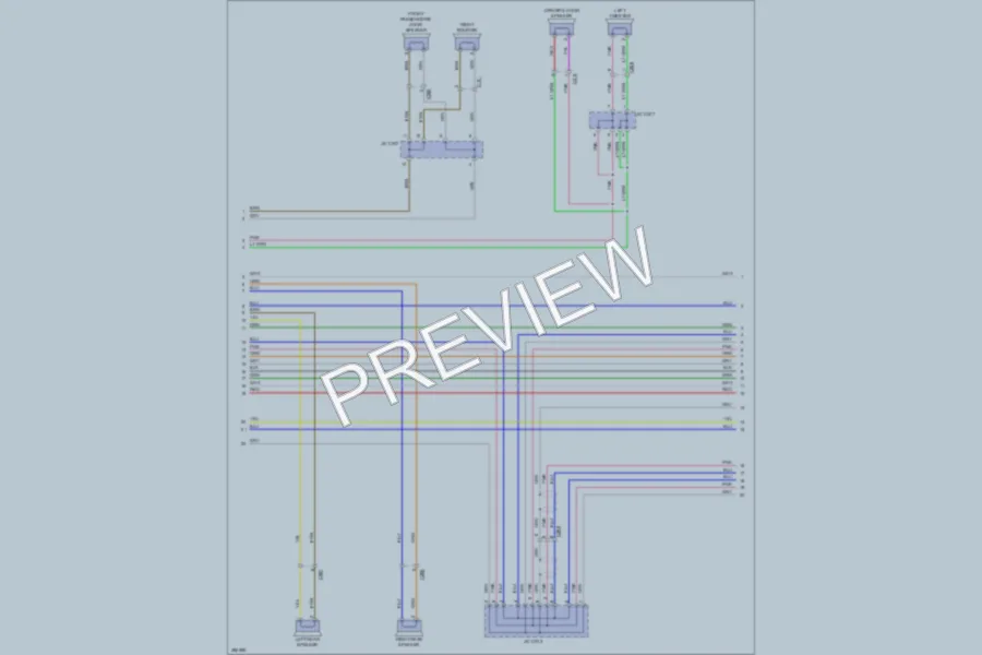 2013 Honda Civic Navigation wiring diagram preview