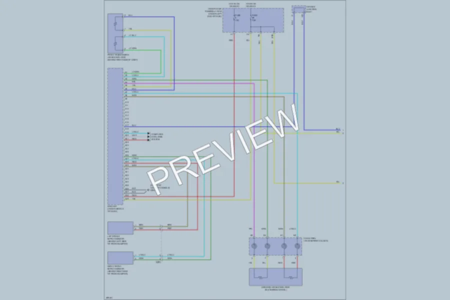 2013 Honda Civic Supplemental Restraints wiring diagram preview