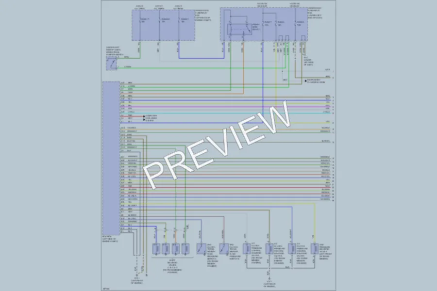 2013 Honda Civic Transmission wiring diagram preview