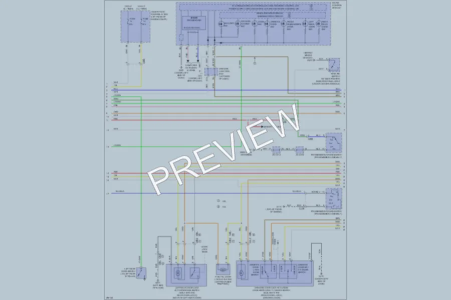 2013 Honda Crosstour Anti Theft wiring diagram preview