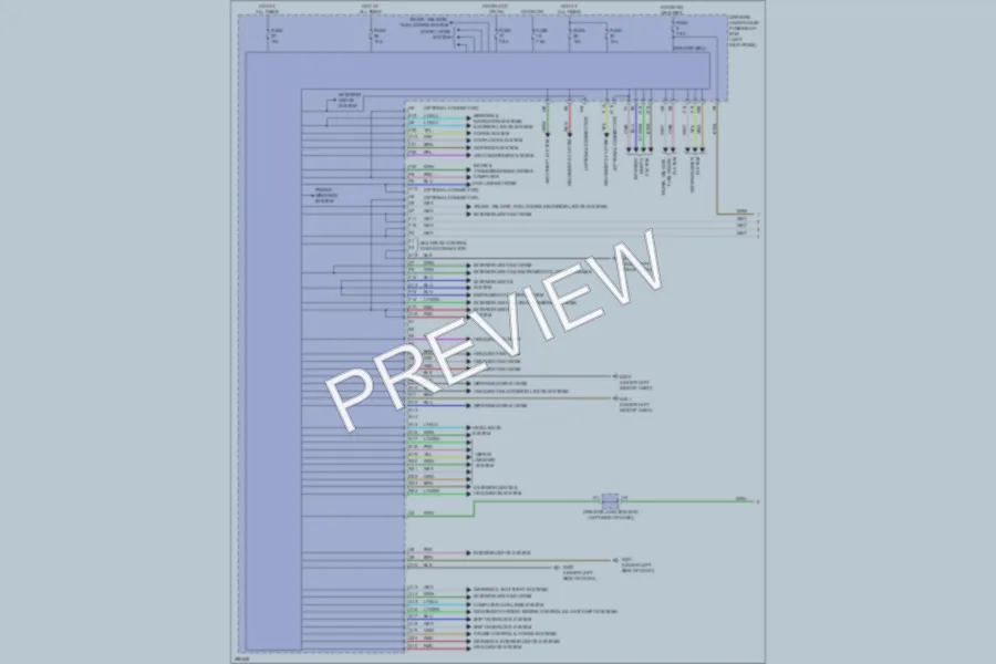 2013 Honda Crosstour Body Control Modules wiring diagram preview