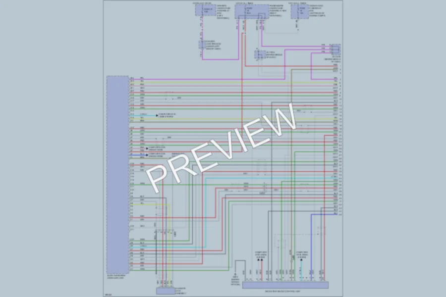 2013 Honda Crosstour Radio wiring diagram preview