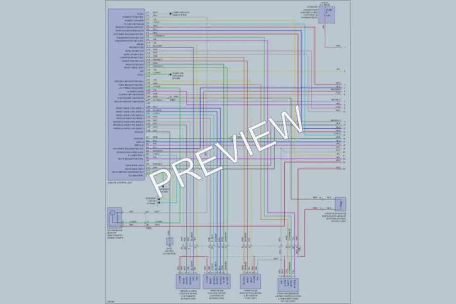 2013 Honda Pilot Air Conditioning wiring diagram preview