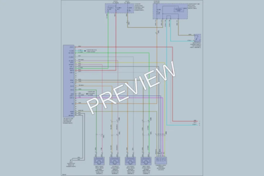 2013 Honda Pilot Anti Lock Brakes wiring diagram preview