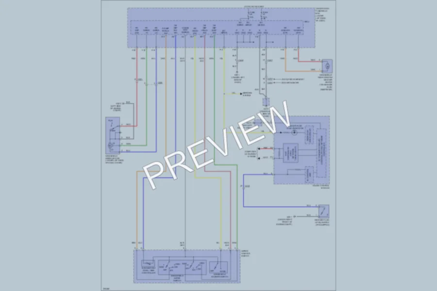 2013 Honda Pilot Wiper Washer wiring diagram preview