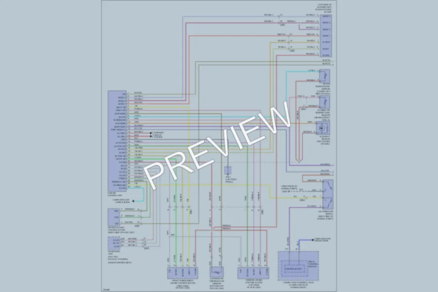 2013 Honda Ridgeline Air Conditioning wiring diagram preview
