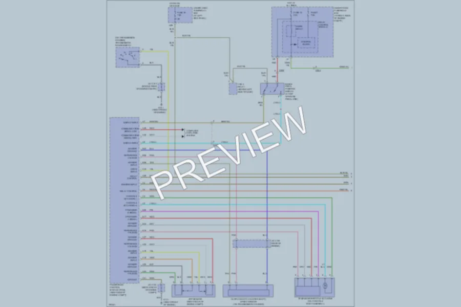 2013 Honda Ridgeline Cruise Control wiring diagram preview