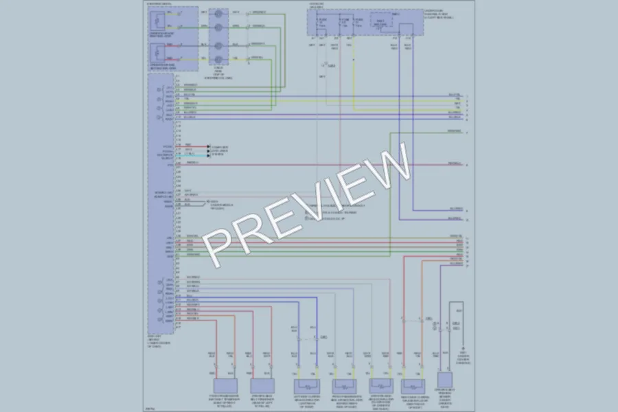 2013 Honda Ridgeline Supplemental Restraints wiring diagram preview