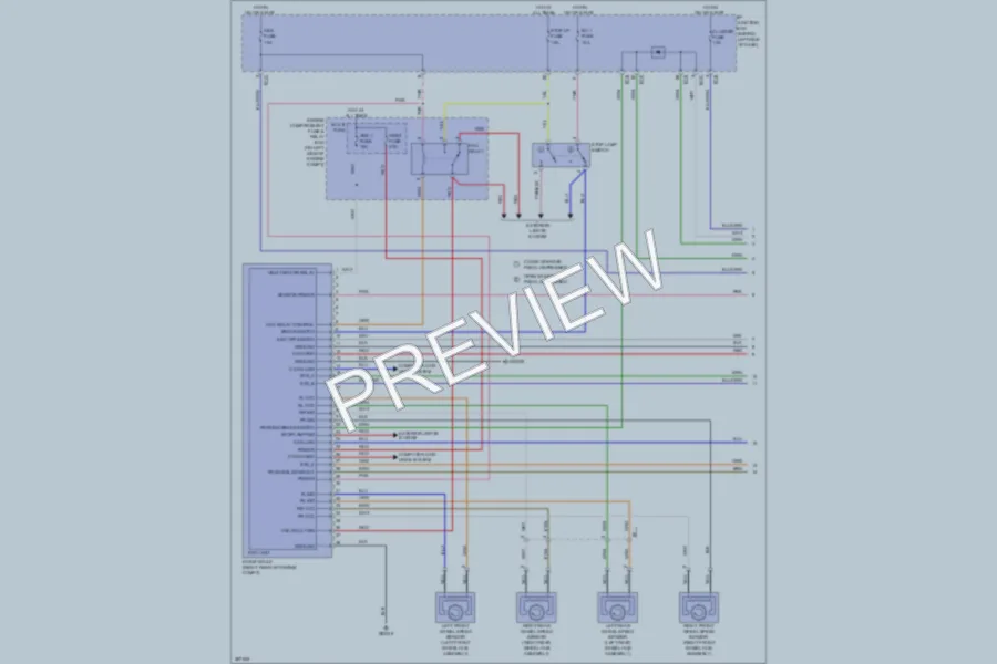 2013 Hyundai Accent Anti Lock Brakes wiring diagram preview
