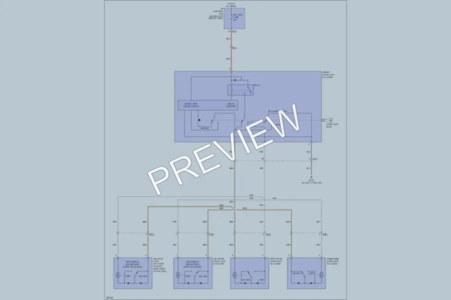 2013 Hyundai Accent Anti Theft wiring diagram preview
