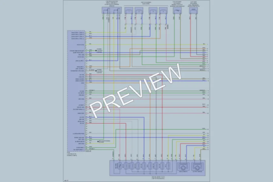 2013 Hyundai Accent Engine Performance wiring diagram preview