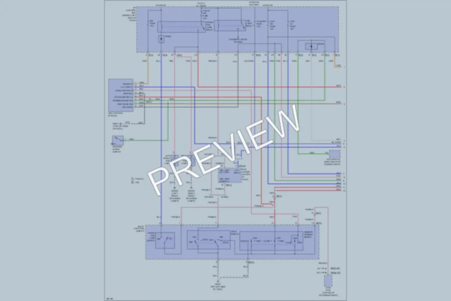 2013 Hyundai Accent Headlights wiring diagram preview