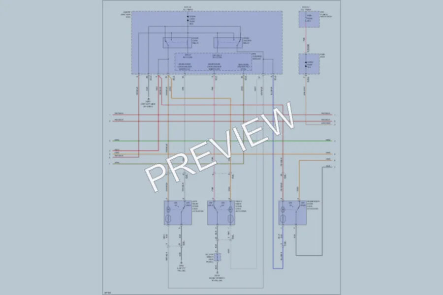 2013 Hyundai Azera Anti Theft wiring diagram preview