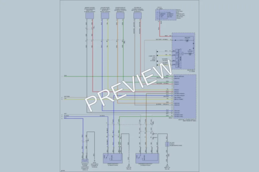 2013 Hyundai Elantra Anti Theft wiring diagram preview