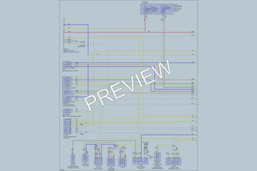 2013 Hyundai Elantra Computer Data Lines wiring diagram preview