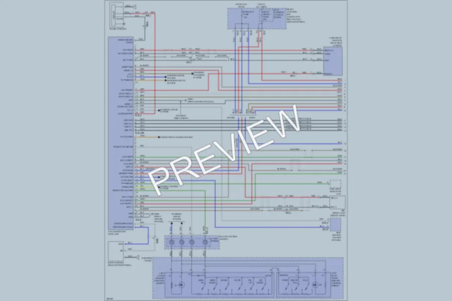 2013 Hyundai Elantra Navigation wiring diagram preview