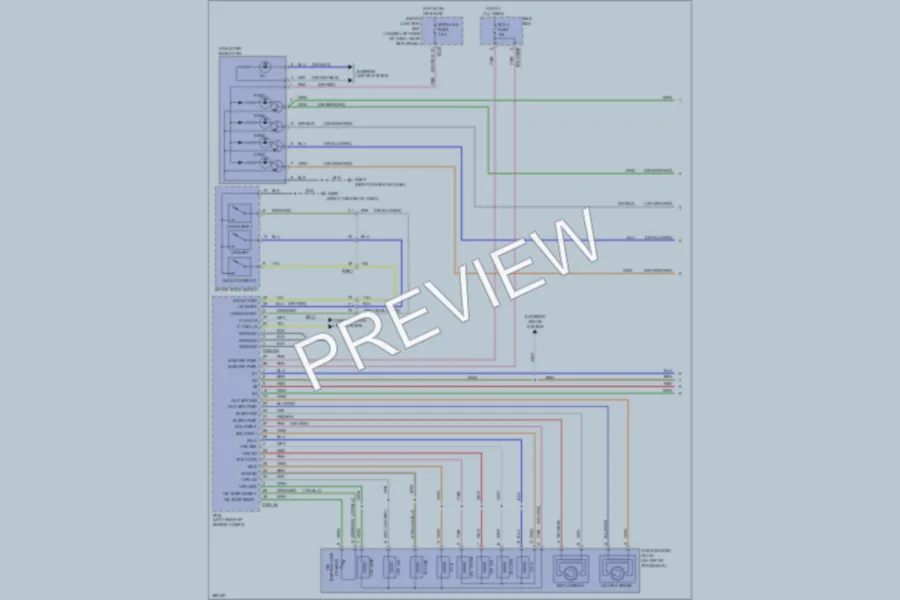 2013 Hyundai Elantra Transmission wiring diagram preview
