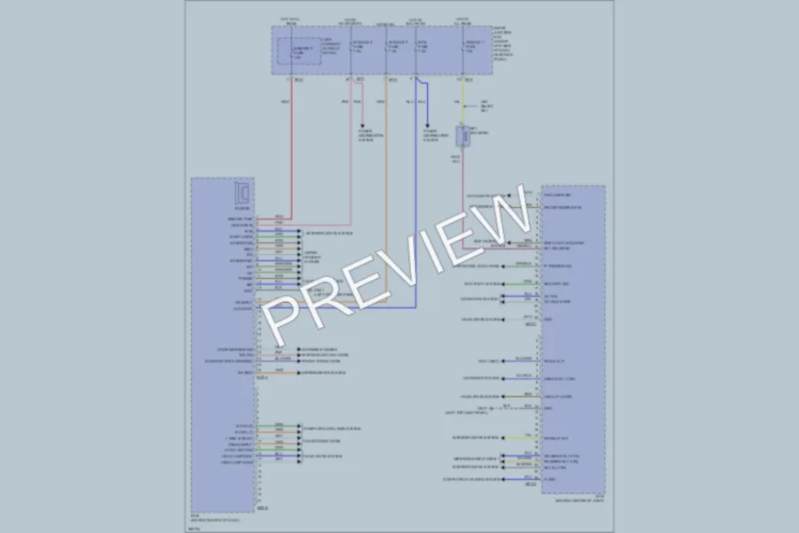 2013 Hyundai ElantraGT Body Control Modules wiring diagram preview