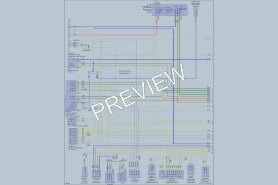 2013 Hyundai ElantraGT Computer Data Lines wiring diagram preview