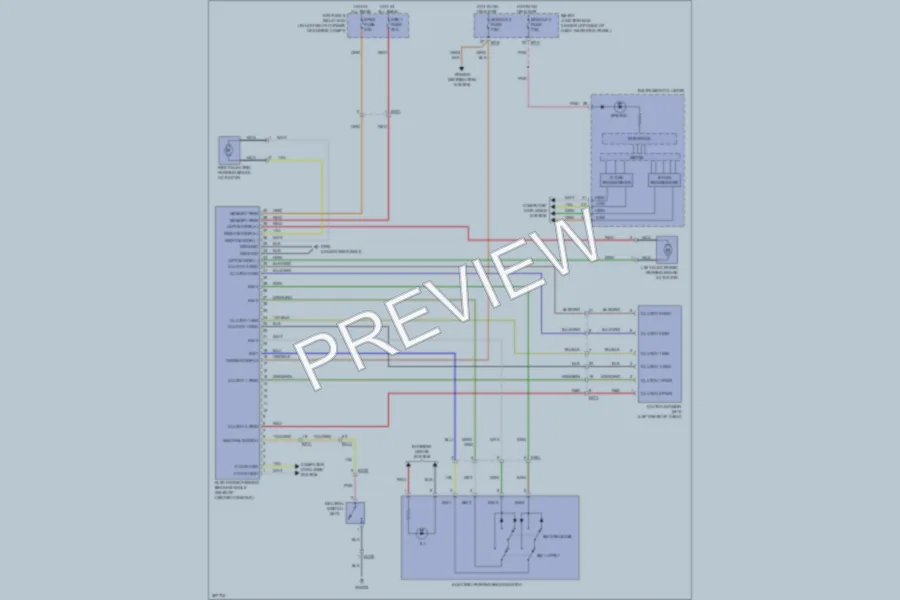 2013 Hyundai ElantraGT Shift Interlock wiring diagram preview