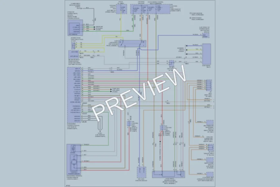 2013 Hyundai Equus Cruise Control wiring diagram preview