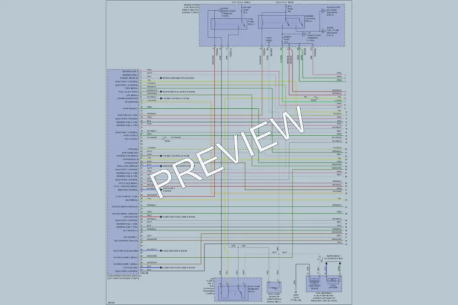 2013 Hyundai Equus Engine Performance wiring diagram preview