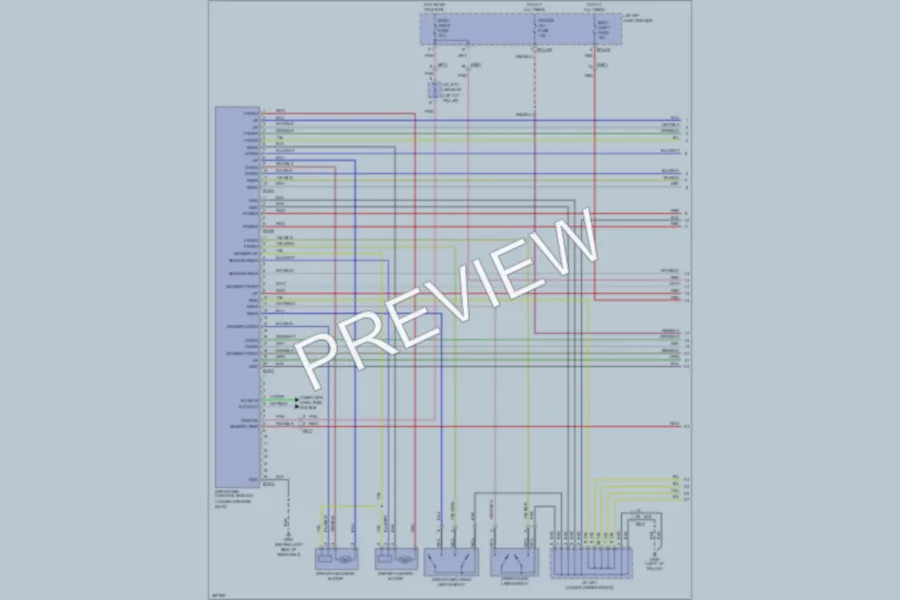 2013 Hyundai Equus Memory Systems wiring diagram preview