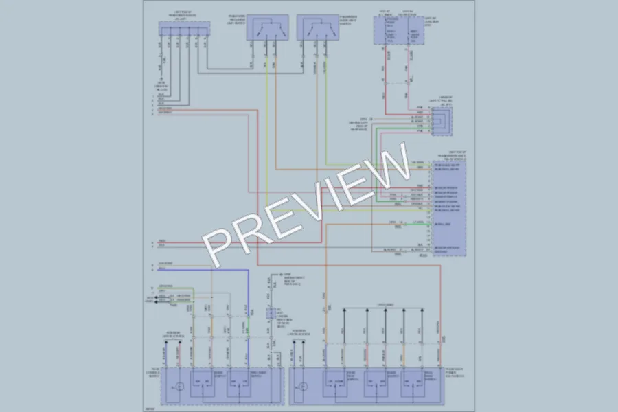 2013 Hyundai Equus Power Seats wiring diagram preview