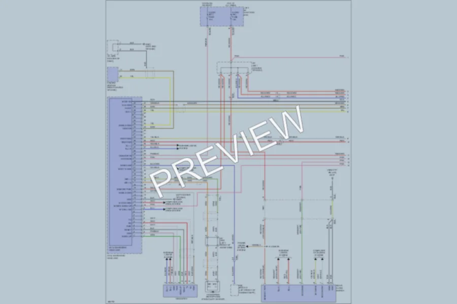 2013 Hyundai Equus Radio wiring diagram preview