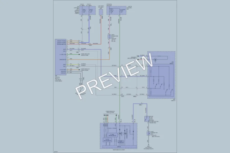 2013 Hyundai Equus Shift Interlock wiring diagram preview