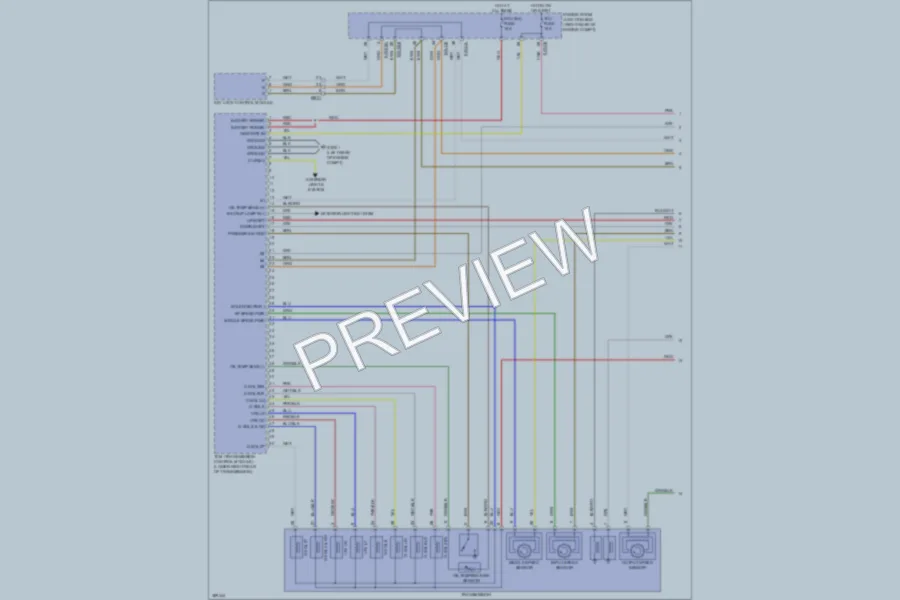 2013 Hyundai Equus Transmission wiring diagram preview