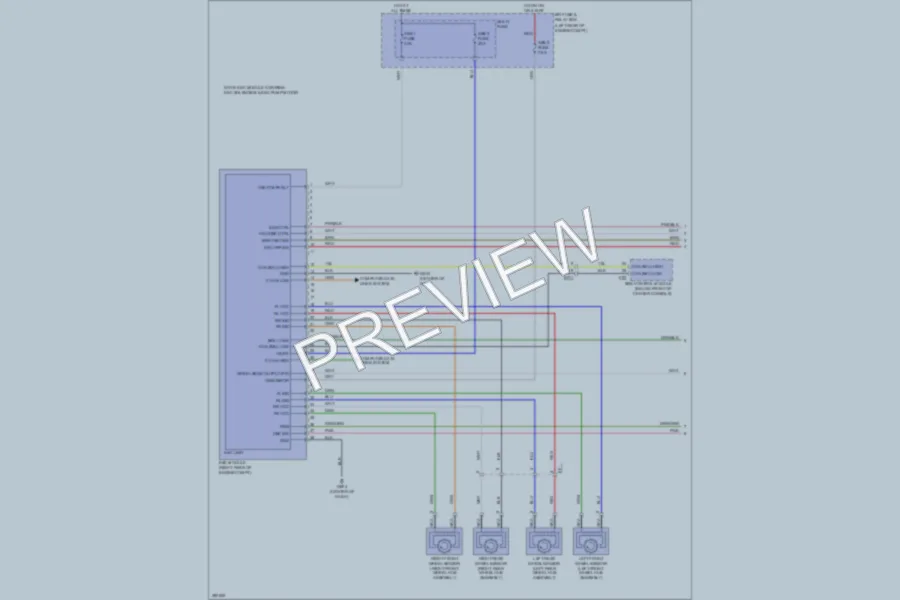 2013 Hyundai SantaFeSport Anti Lock Brakes wiring diagram preview