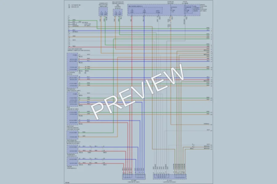 2013 Hyundai SantaFeSport Computer Data Lines wiring diagram preview