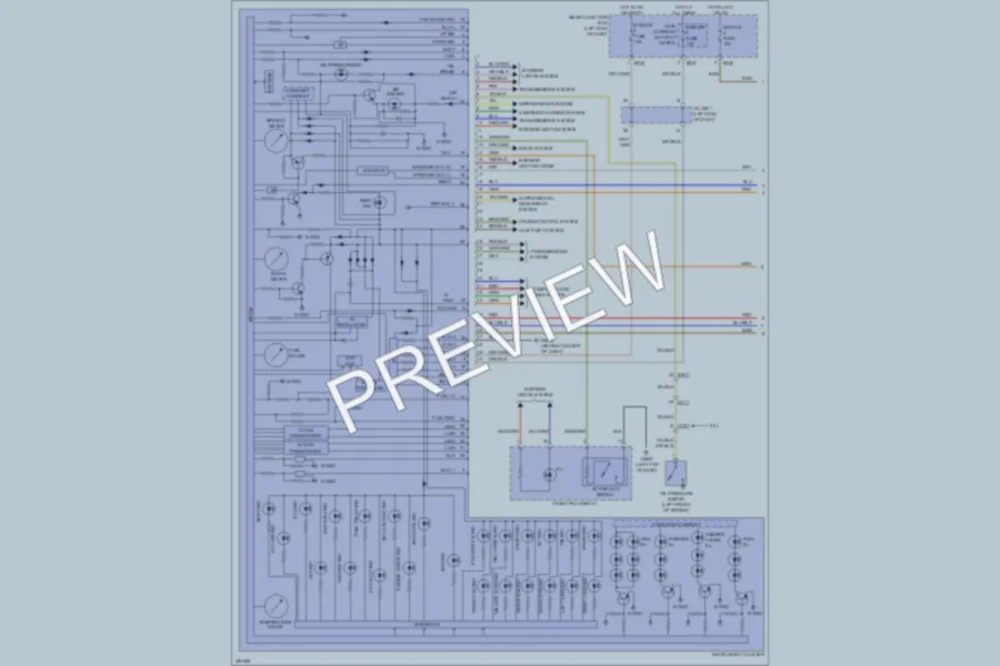 2013 Hyundai SantaFeSport Instrument Cluster wiring diagram preview