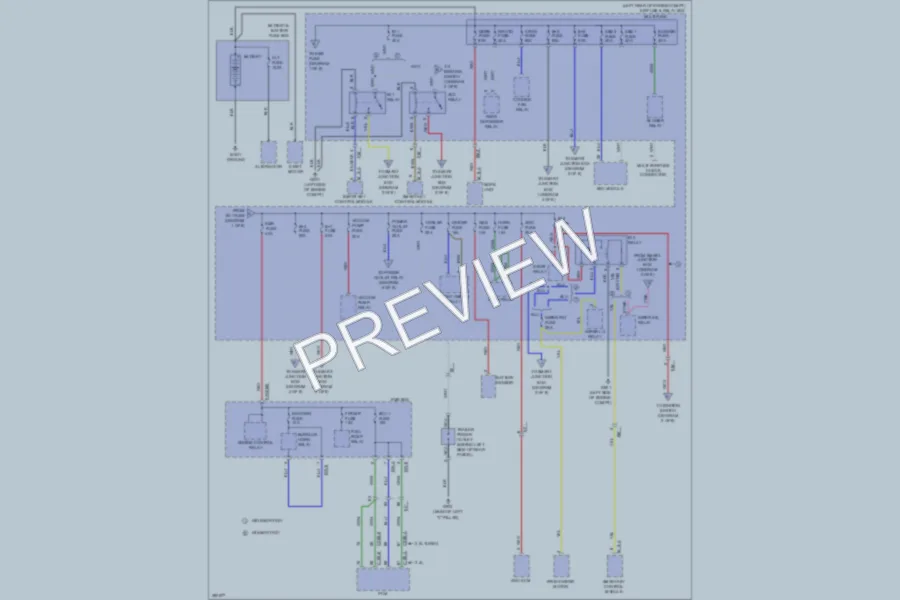 2013 Hyundai SantaFeSport Power Distribution wiring diagram preview