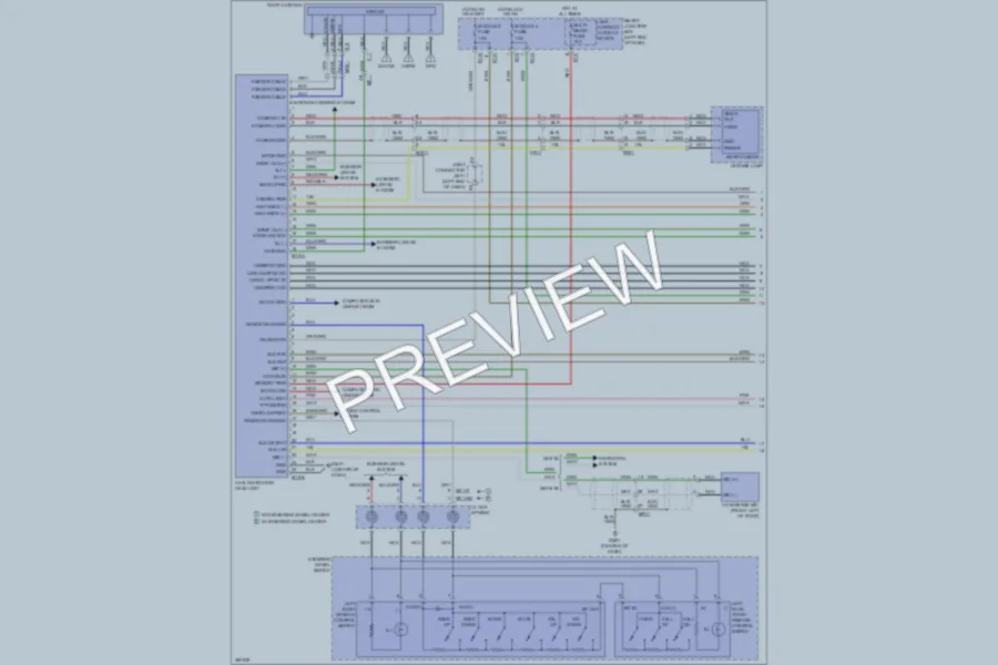2013 Hyundai SantaFeSport Radio wiring diagram preview