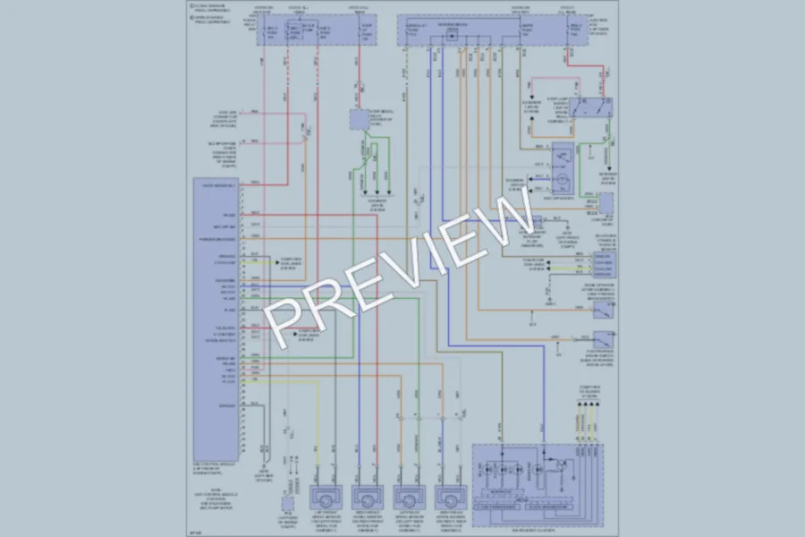 2013 Hyundai Sonata Anti Lock Brakes wiring diagram preview