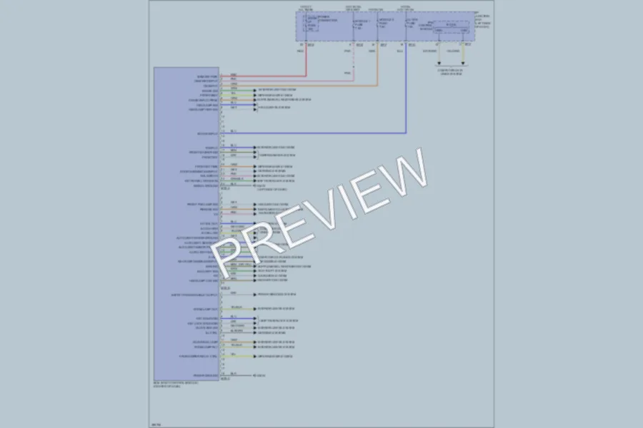 2013 Hyundai Sonata Body Control Modules wiring diagram preview