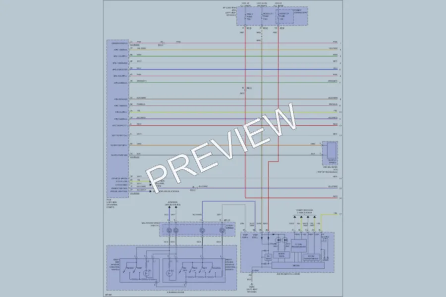 2013 Hyundai Sonata Cruise Control wiring diagram preview