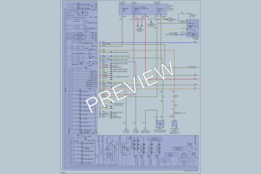 2013 Hyundai Sonata Instrument Cluster wiring diagram preview