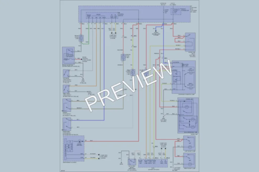 2013 Hyundai Sonata Interior Lights wiring diagram preview