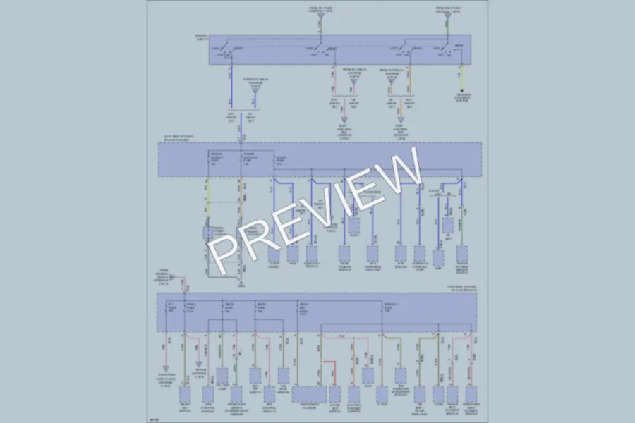 2013 Hyundai Sonata Power Distribution wiring diagram preview