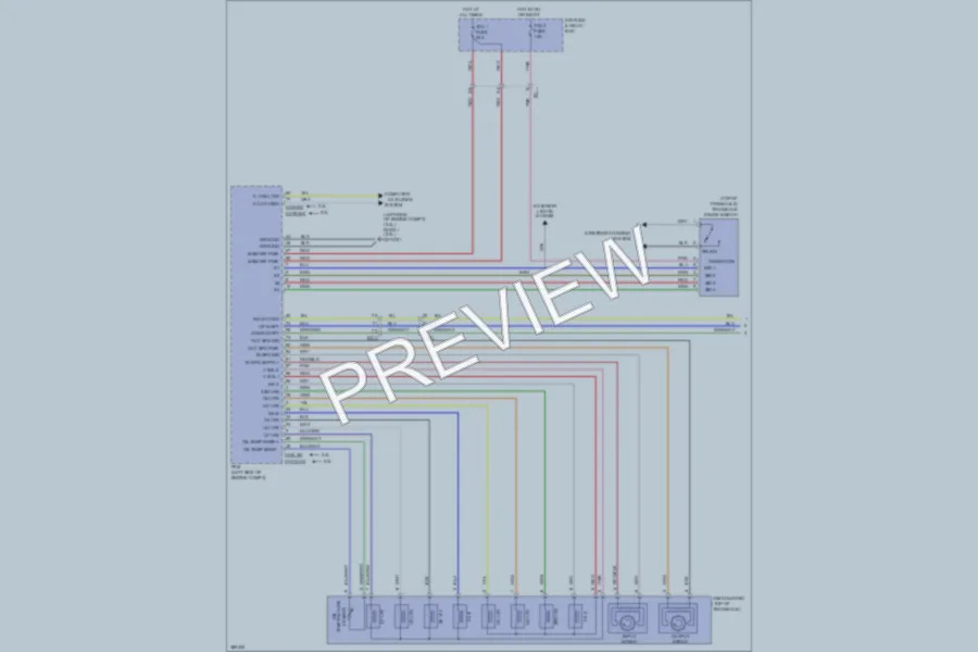 2013 Hyundai Sonata Transmission wiring diagram preview