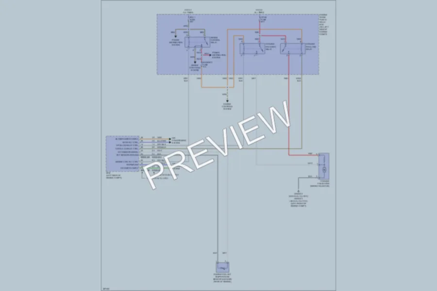 2013 Hyundai Veloster Cooling Fan wiring diagram preview