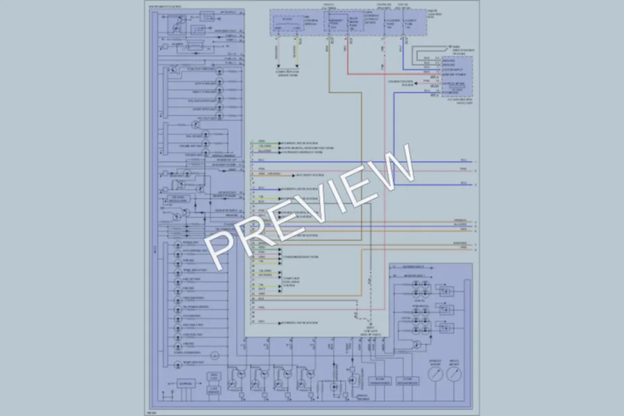 2013 Hyundai Veloster Instrument Cluster wiring diagram preview