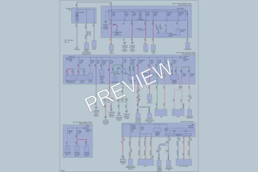 2013 Hyundai Veloster Power Distribution wiring diagram preview